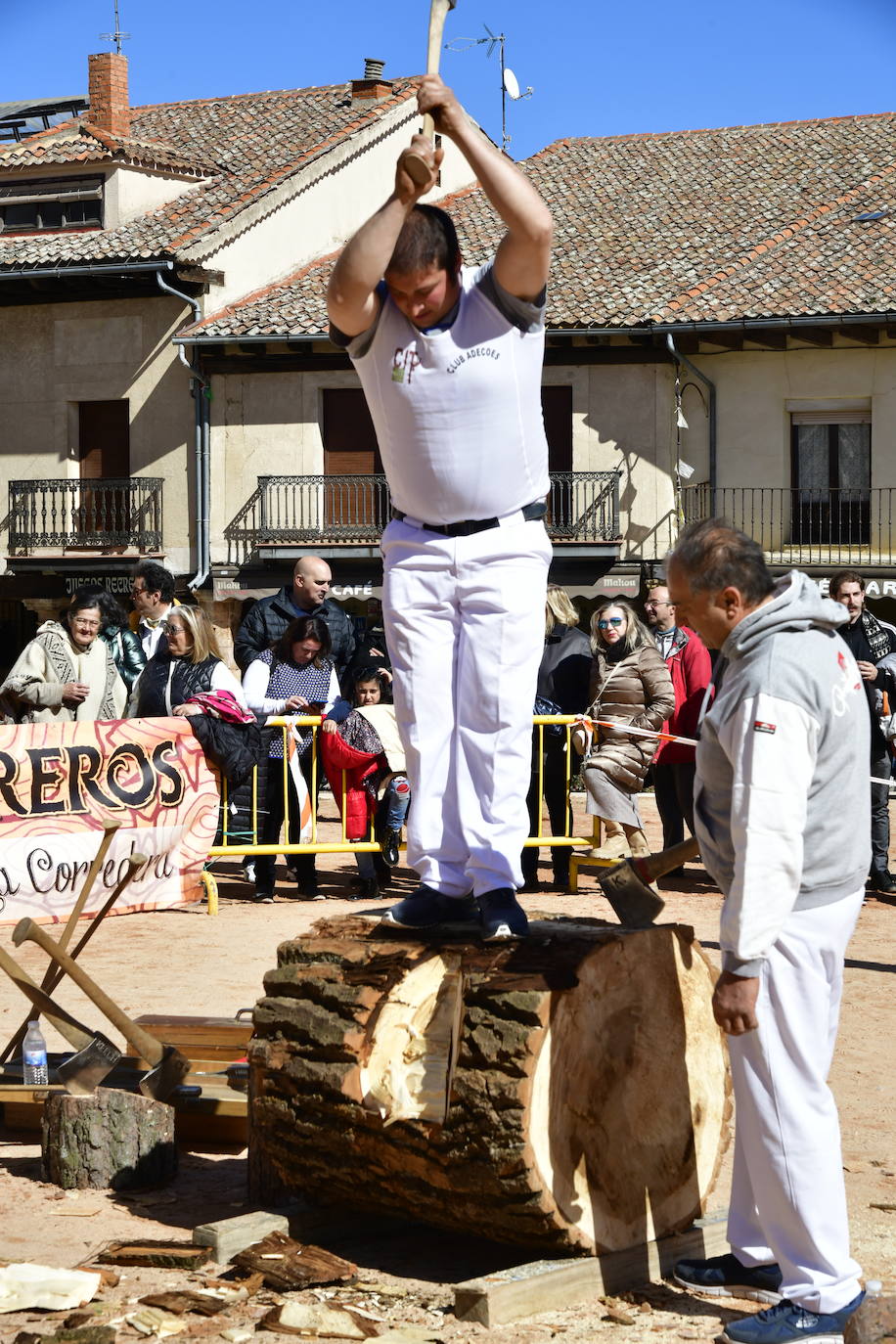 Fiesta de los gabarreros en Riaza
