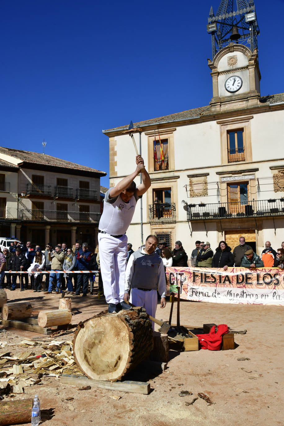 Fiesta de los gabarreros en Riaza