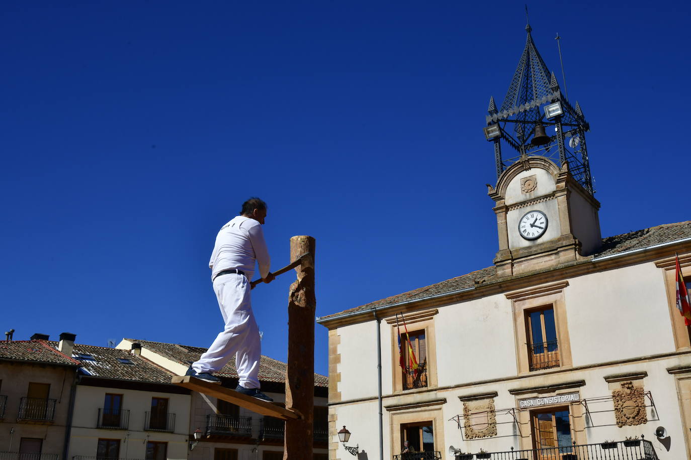 Fiesta de los gabarreros en Riaza