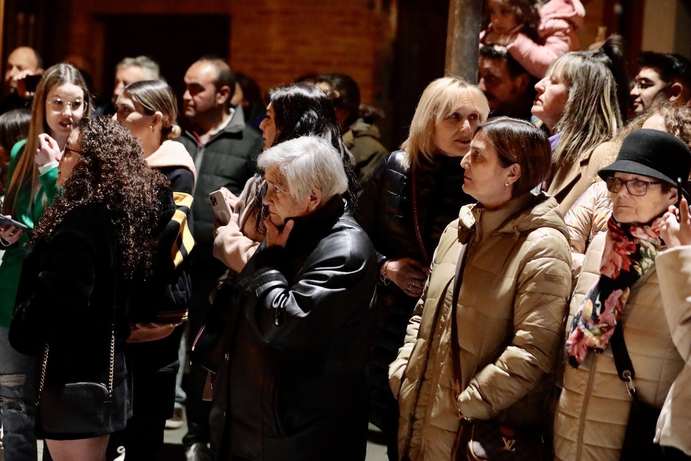 Recreación, este sábado, de la llegada de la reina Juana a Tordesillas.