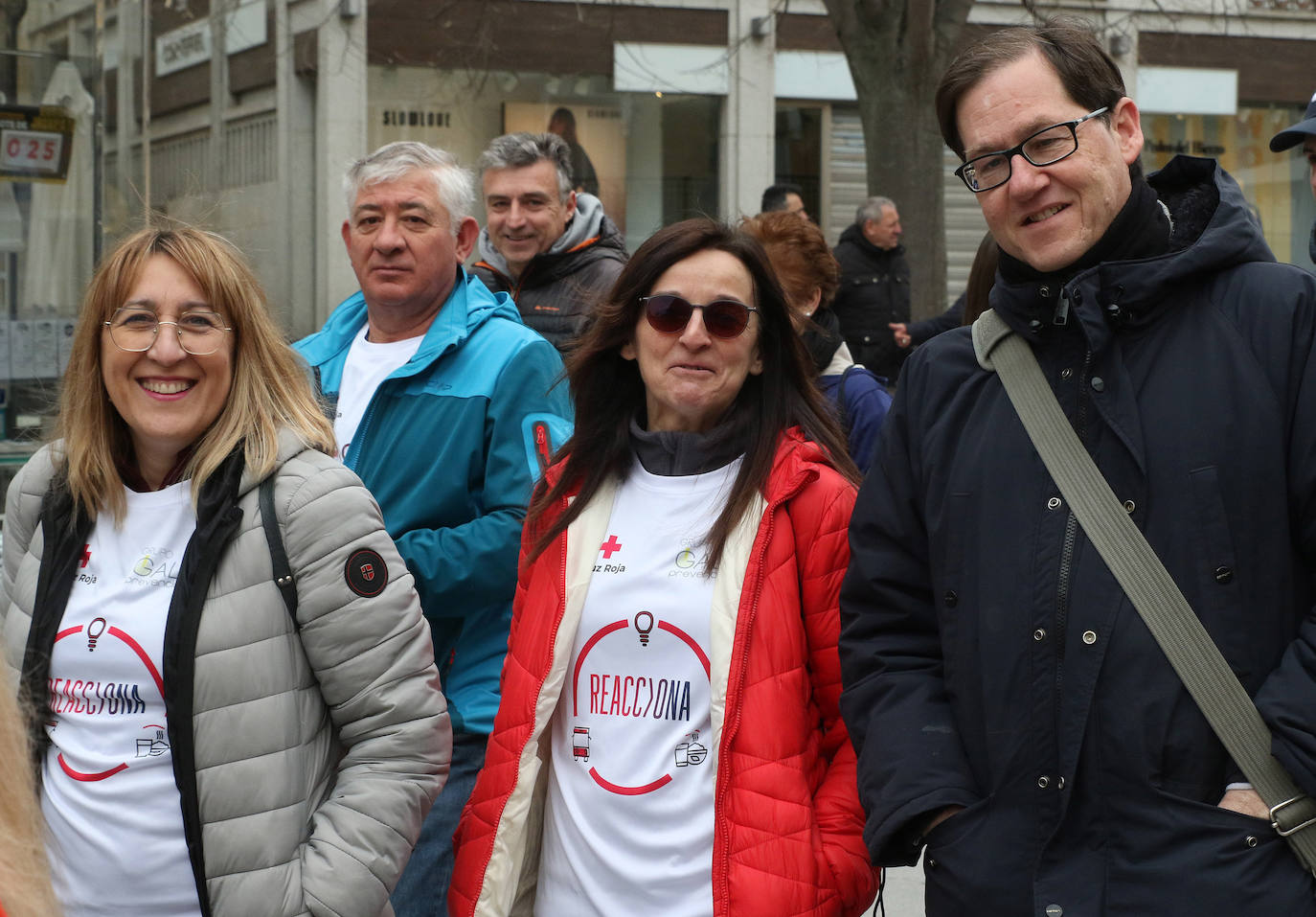 Marcha solidaria de la Cruz Roja en Segovia. 