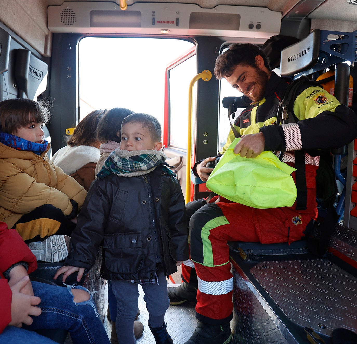 Jornada de puertas abiertas en el Parque de Bomberos