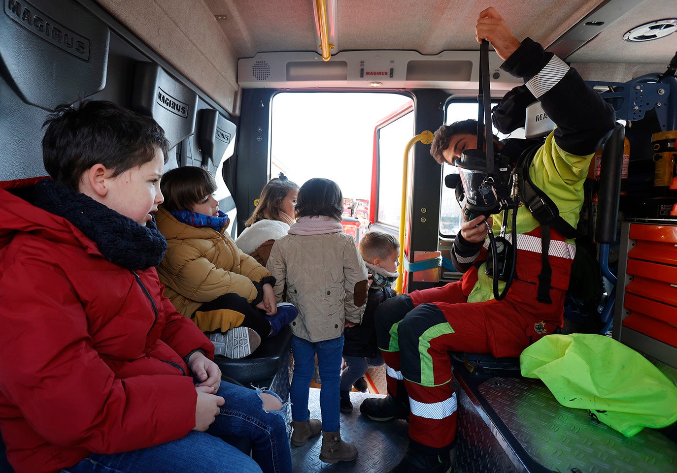 Jornada de puertas abiertas en el Parque de Bomberos