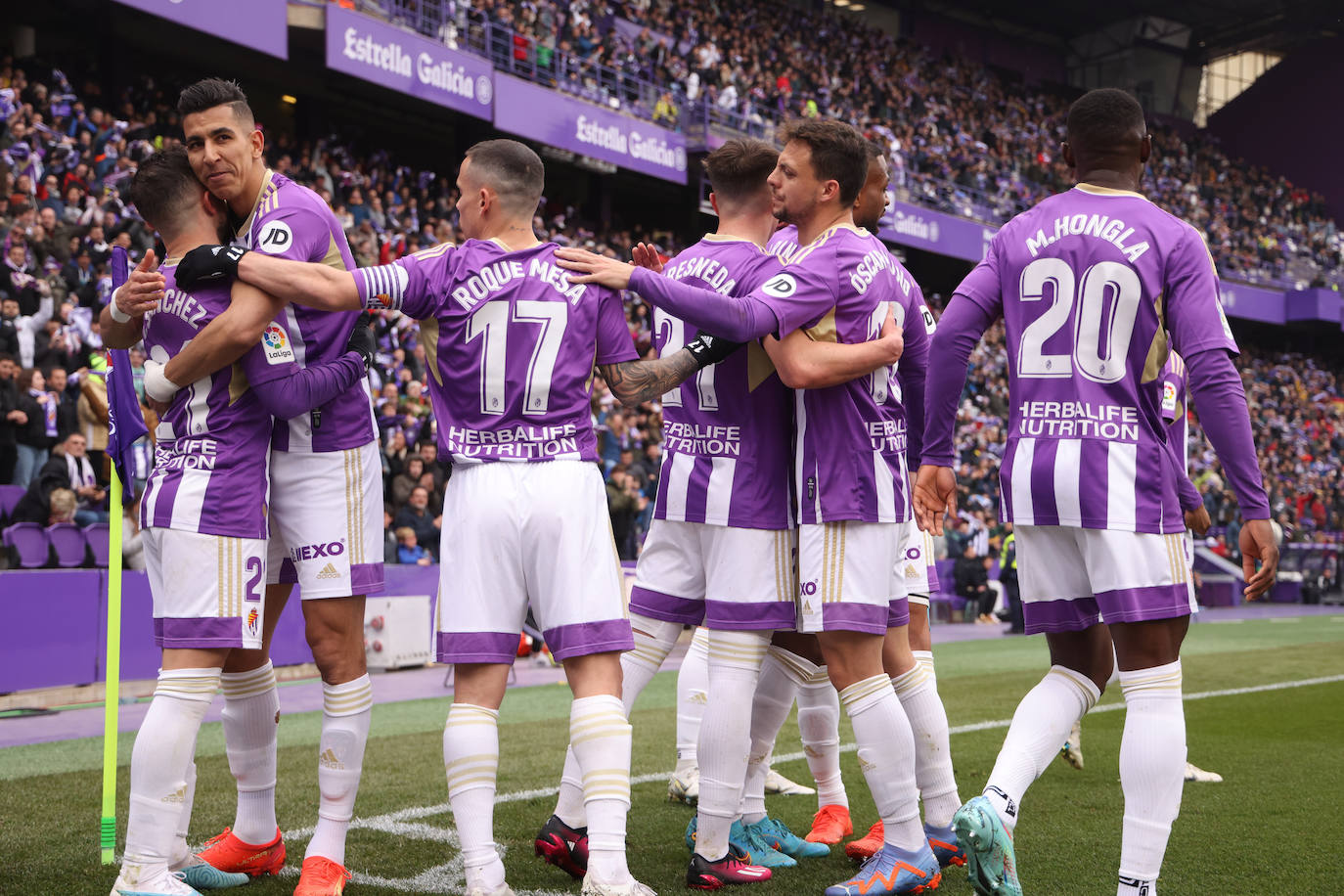 Fotos: Las imágenes del partido entre el Real Valladolid y el Espanyol