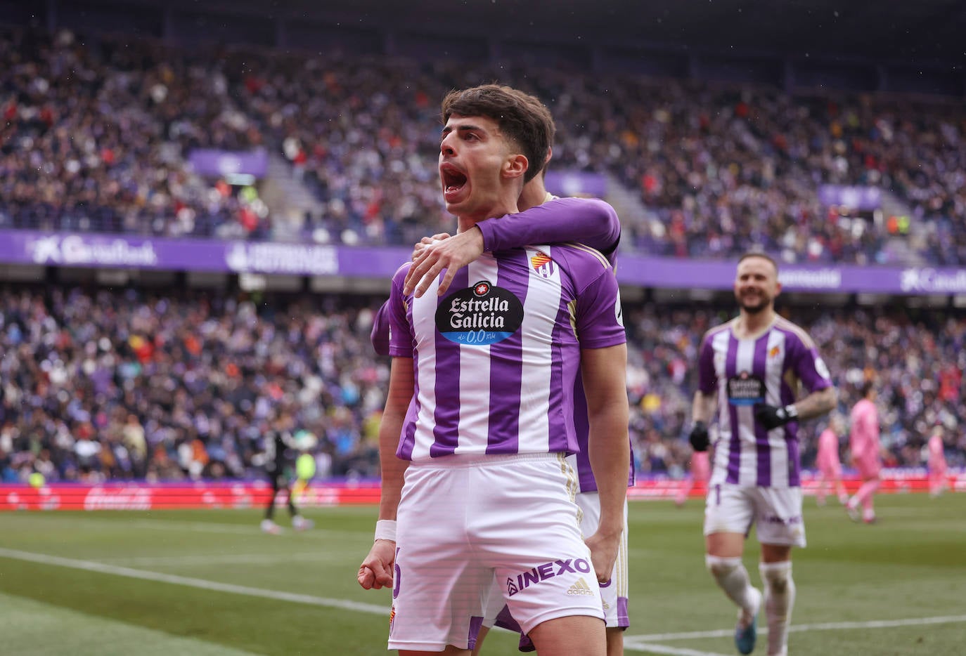 Fotos: Las imágenes del partido entre el Real Valladolid y el Espanyol