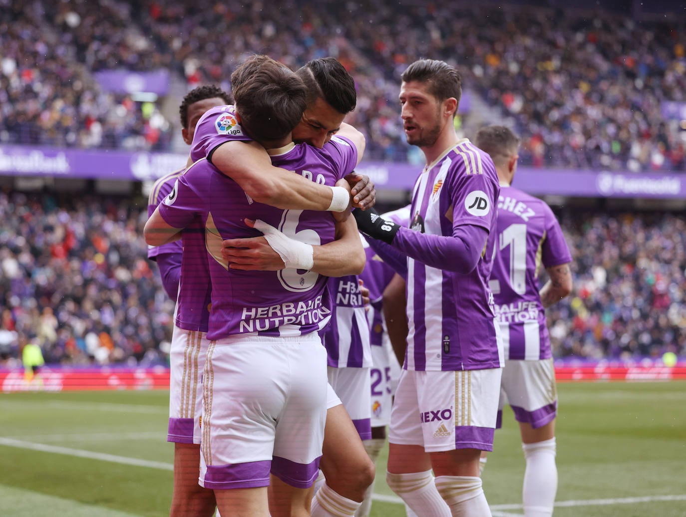 Fotos: Las imágenes del partido entre el Real Valladolid y el Espanyol