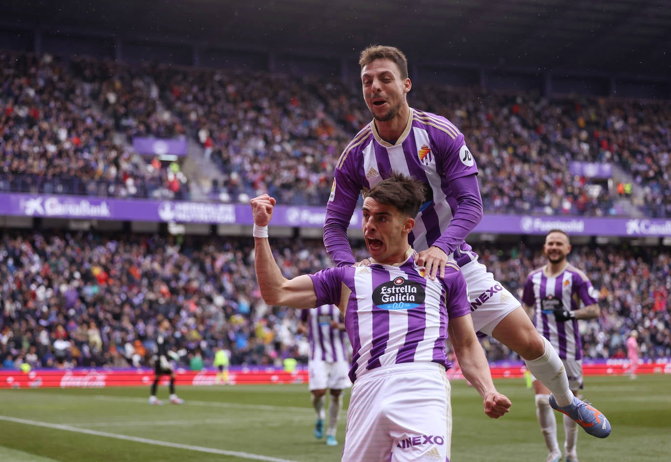 Fotos: Las imágenes del partido entre el Real Valladolid y el Espanyol