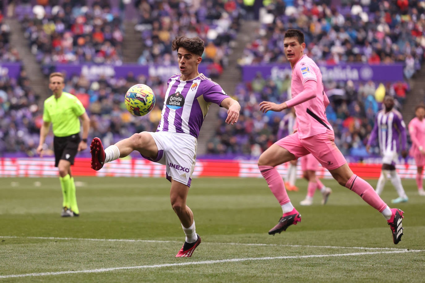 Fotos: Las imágenes del partido entre el Real Valladolid y el Espanyol