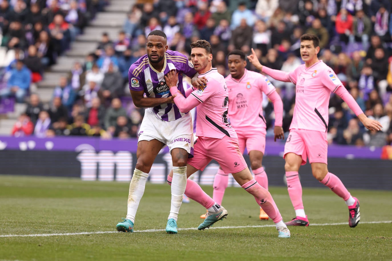 Fotos: Las imágenes del partido entre el Real Valladolid y el Espanyol