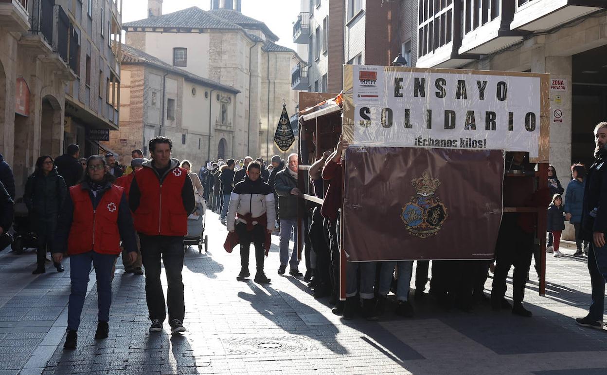 Semana Santa: La Sentencia de Palencia se prepara para el suplicio del Viernes de Dolores