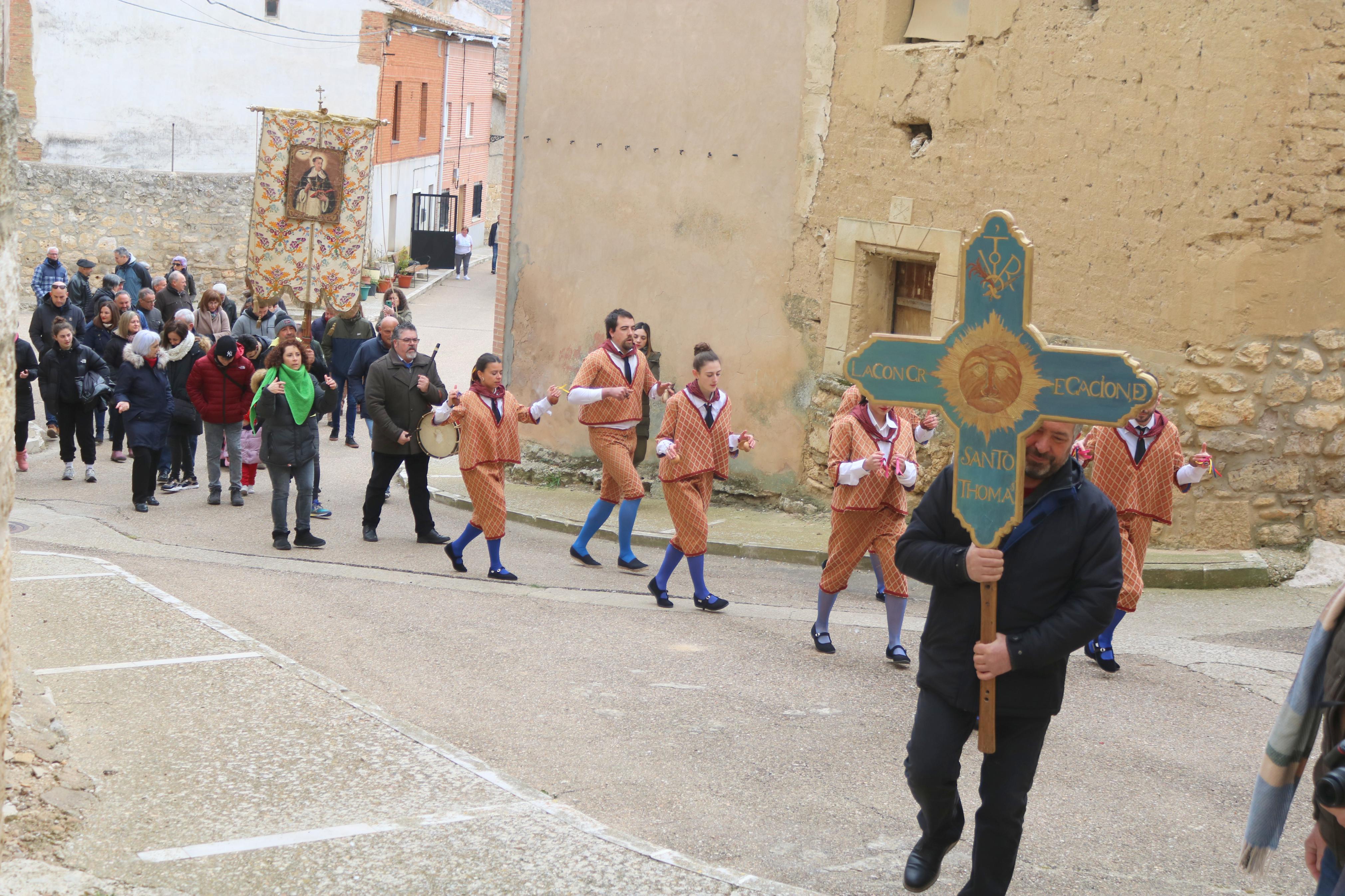 Villamediana celebra con todos los honores la fiesta de Santo Tomás