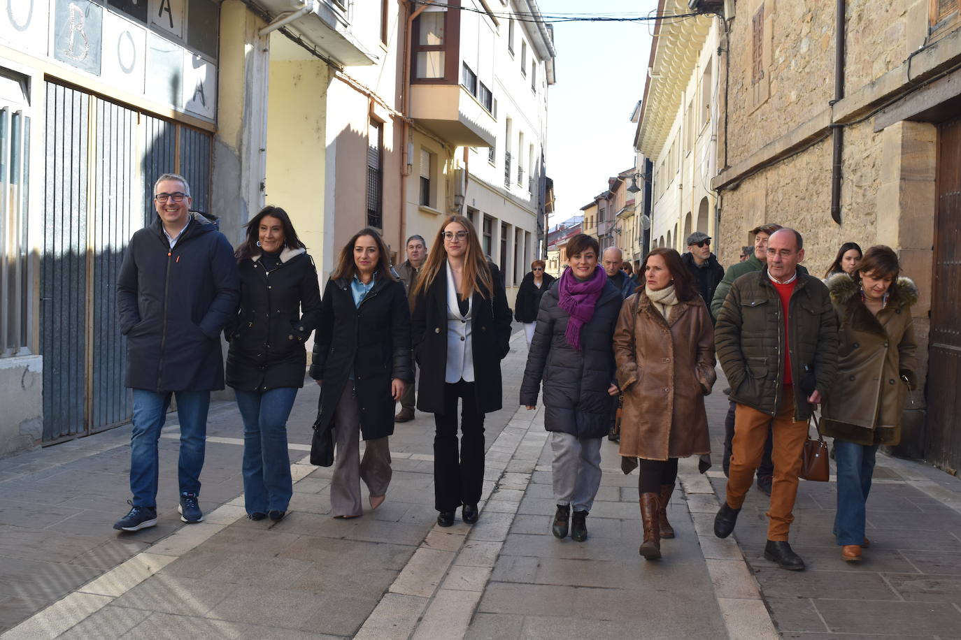 Fotos: La ministra Isabel Rodríguez apoya a los candidatos del norte de Palencia