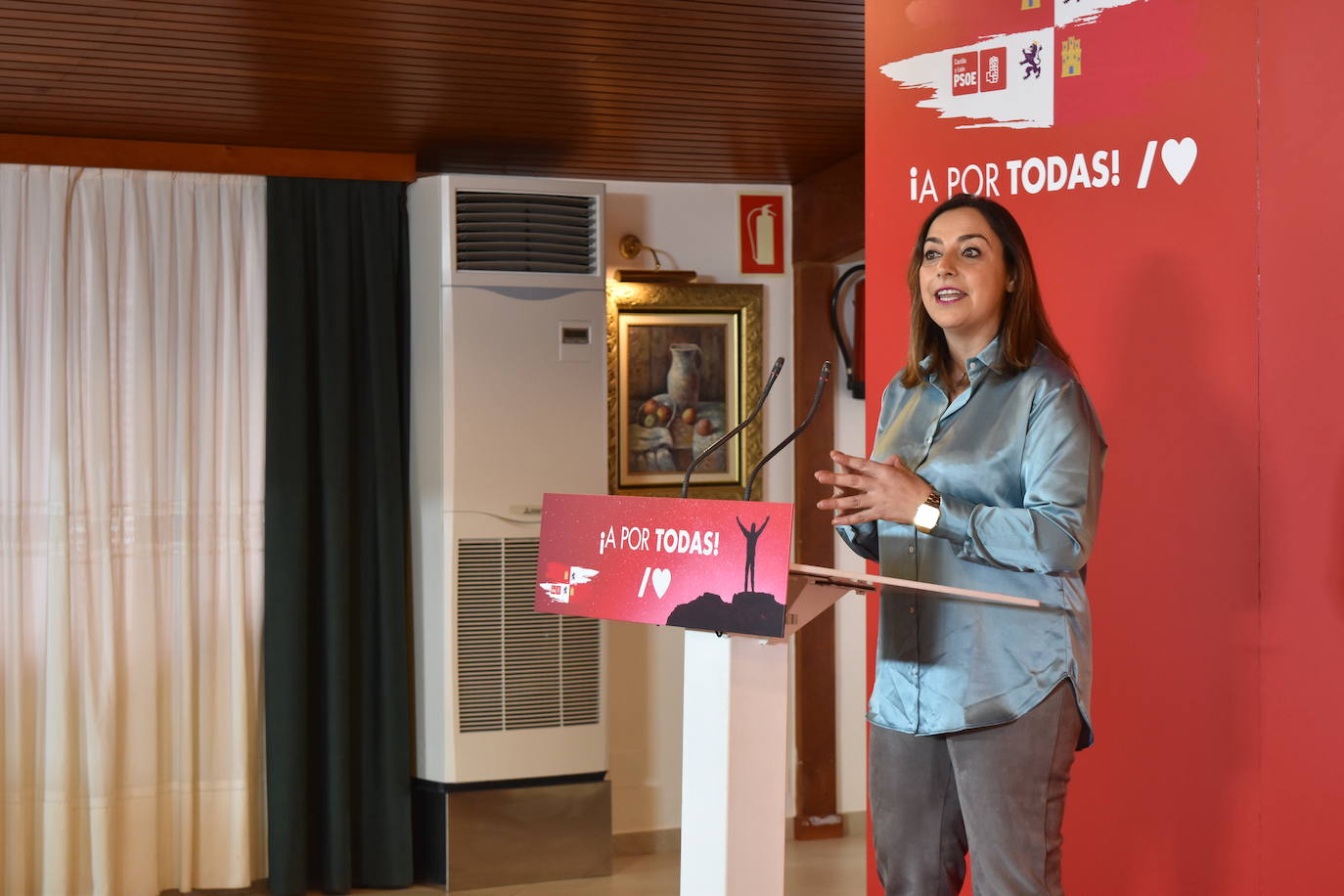 Fotos: La ministra Isabel Rodríguez apoya a los candidatos del norte de Palencia