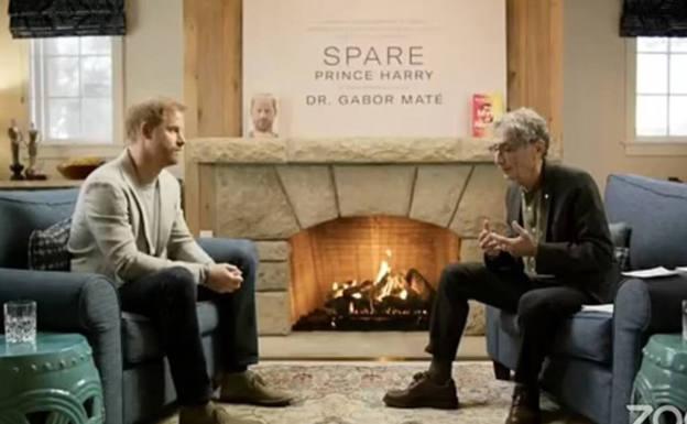 Una secuencia de la entrevista de Harry con el Dr. Maté. 