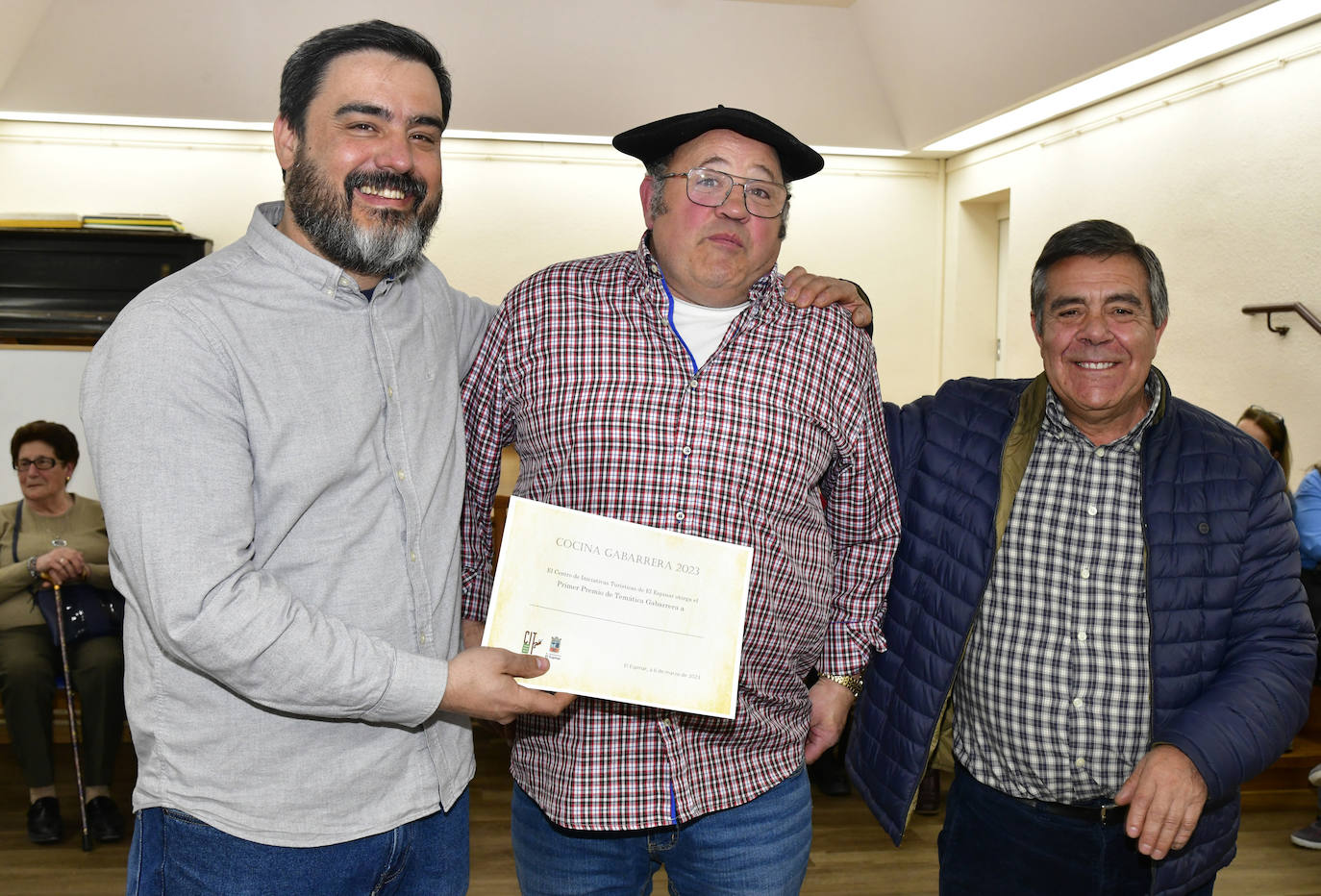 Concurso de cocina gabarrera en El Espinar. 