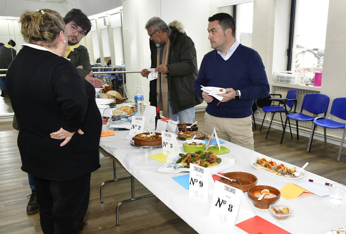 Concurso de cocina gabarrera en El Espinar. 