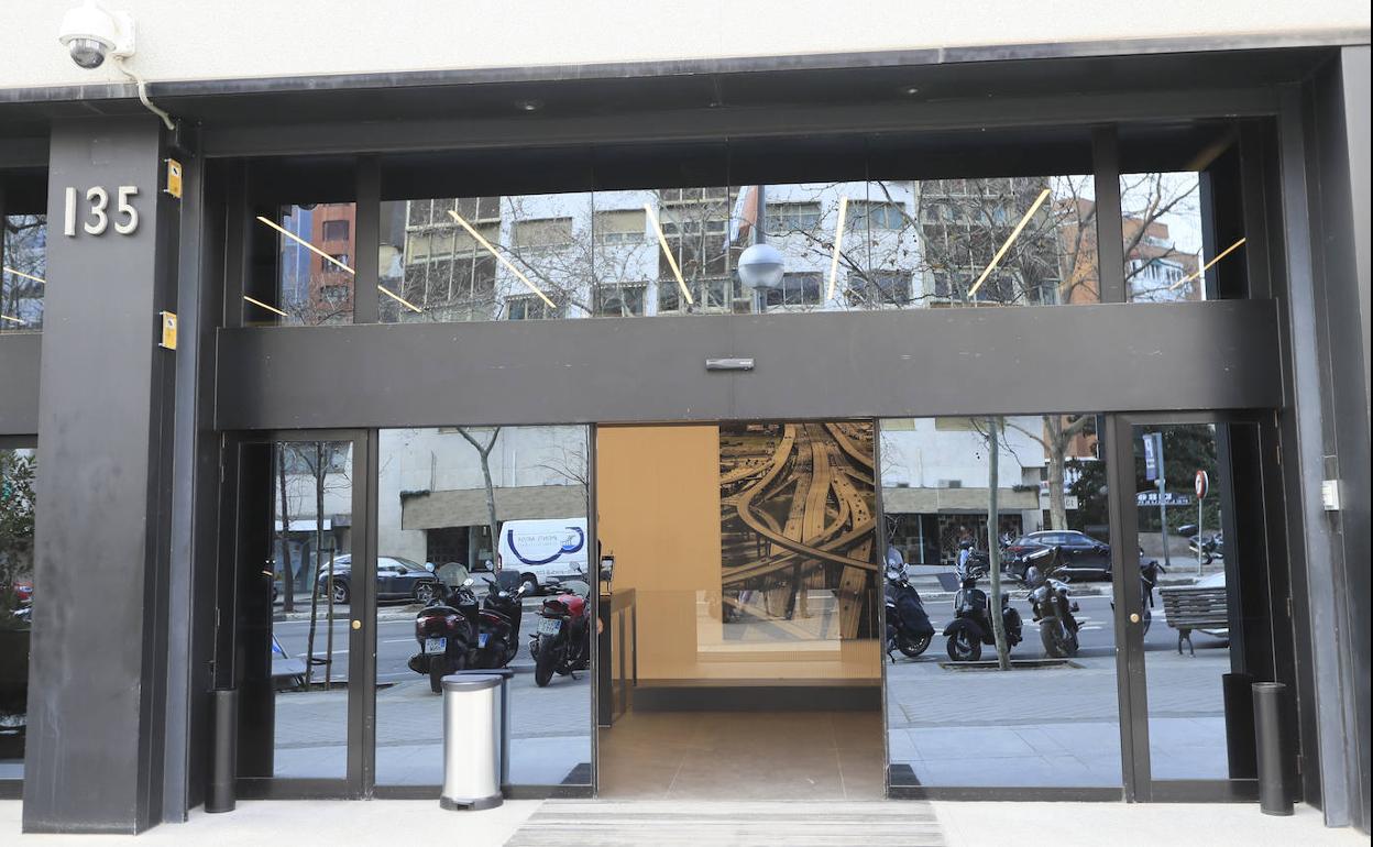 Fachada de la sede de Ferrovial.