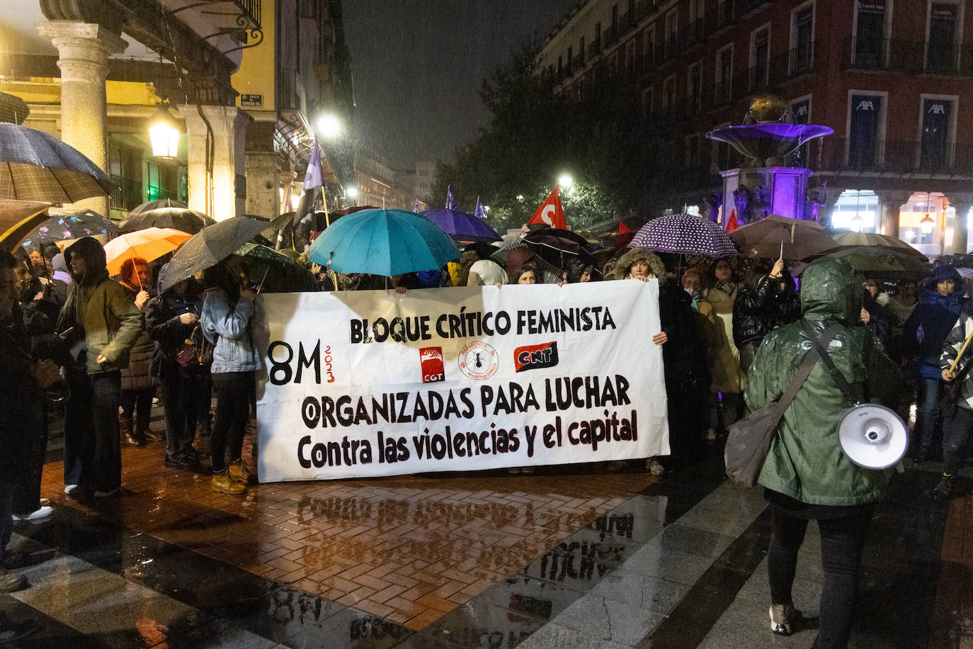 Fotos: Las imágenes de la manifestación del 8M en Valladolid