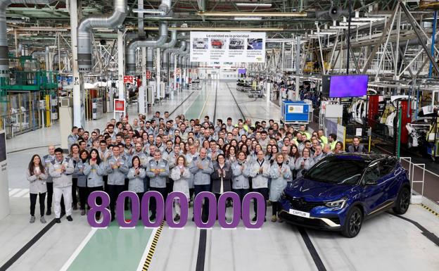 Renault tarda un año más en fabricar el último millón de Captur que el millón anterior