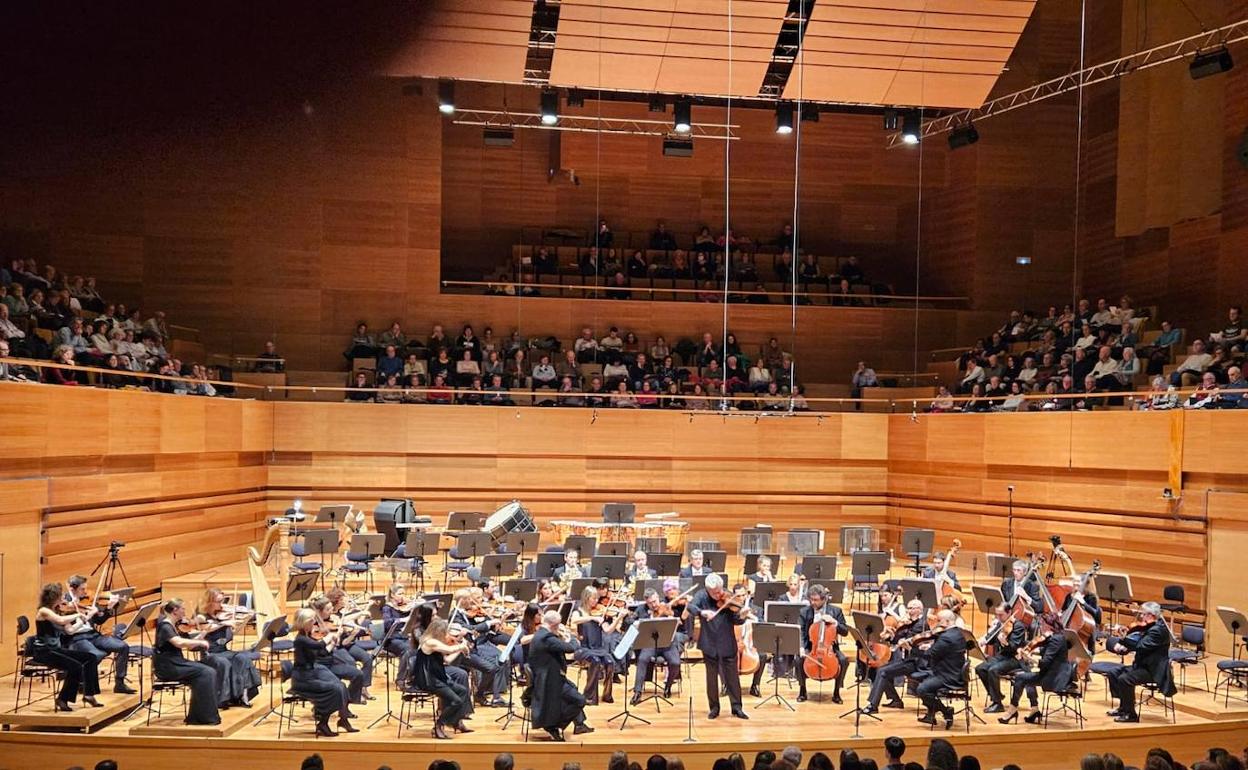 Un momento del concierto. 