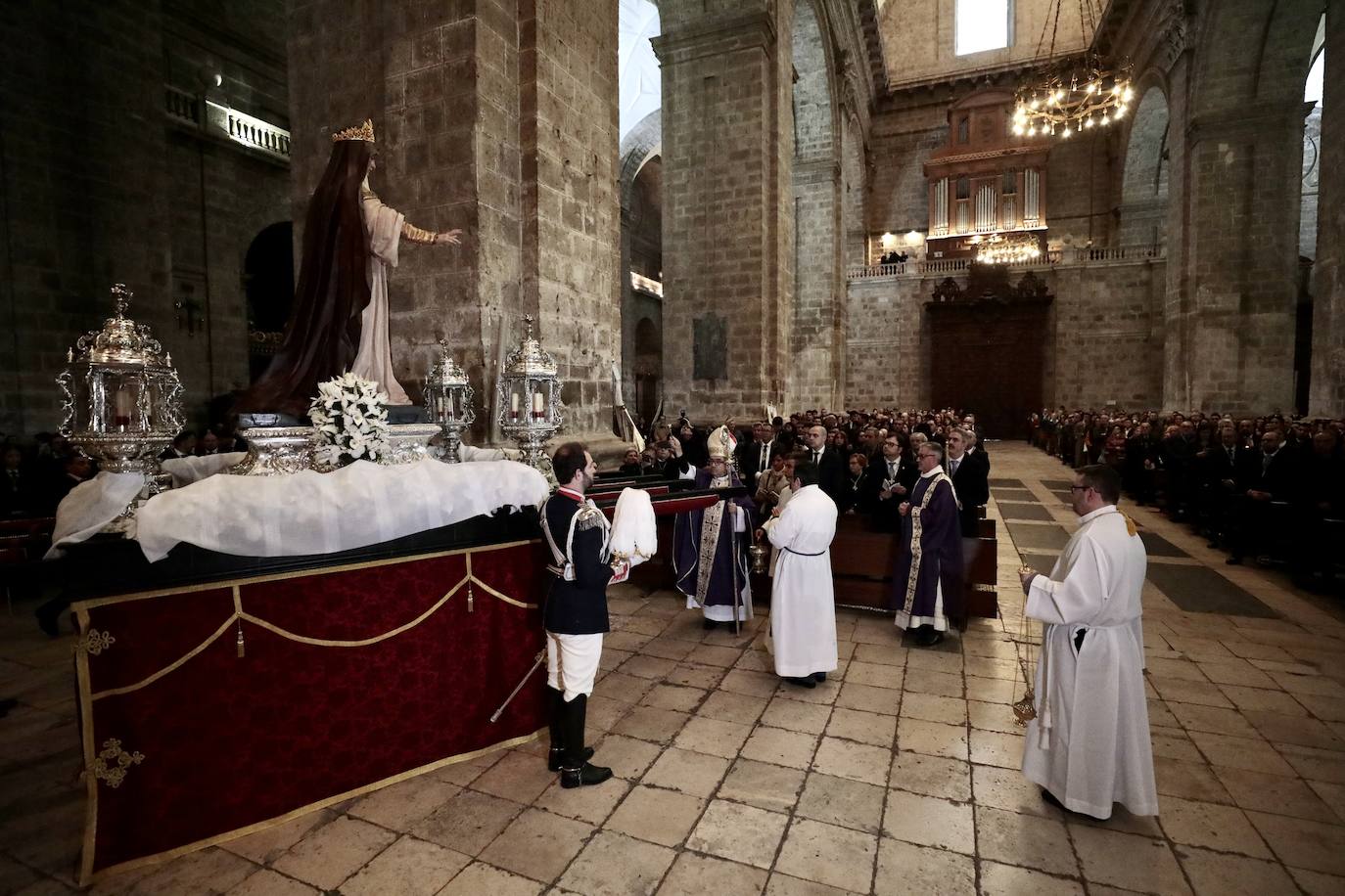 Fotos: Procesión de Nuestra Señora del Sagrario en Valladolid