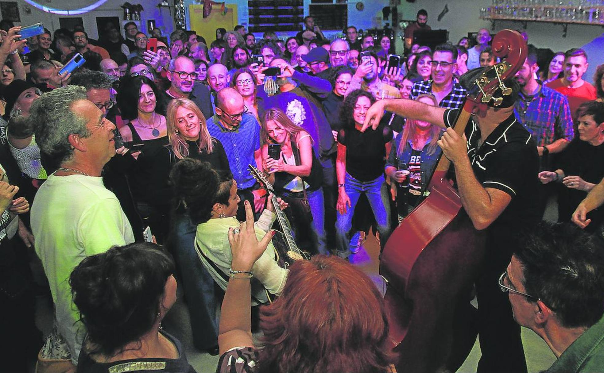 Uno de los últimos conciertos celebrados en la sala Octavio Arte de La Lastrilla.