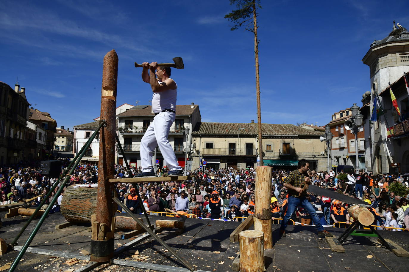 Fin de semana gabarrero en El Espinar. 