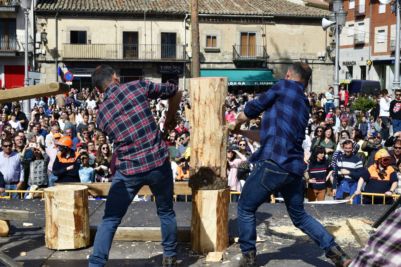 Fin de semana gabarrero en El Espinar. 