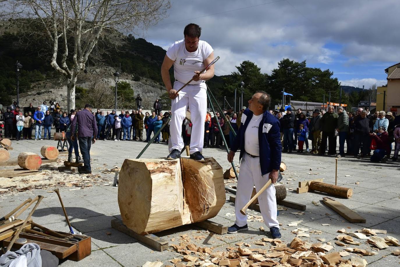 Fin de semana gabarrero en El Espinar. 