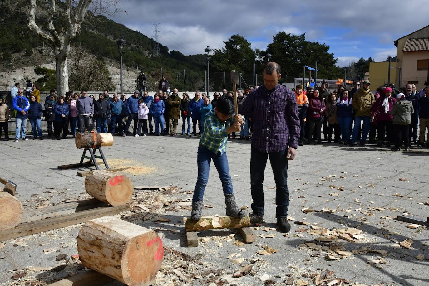 Fin de semana gabarrero en El Espinar. 