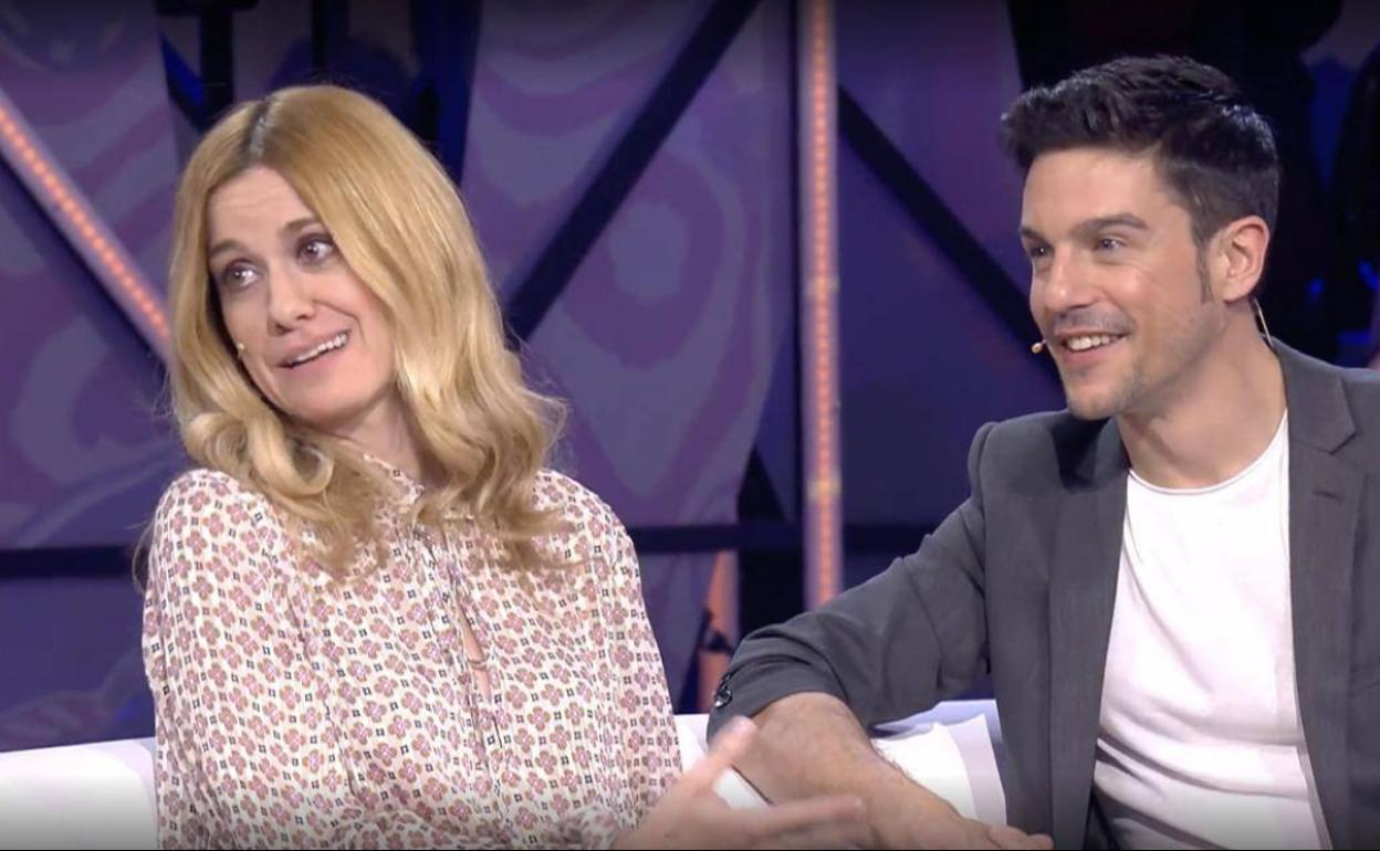 Alexandra Jiménez y Alejo Sauras en 'Déjate querer'. 