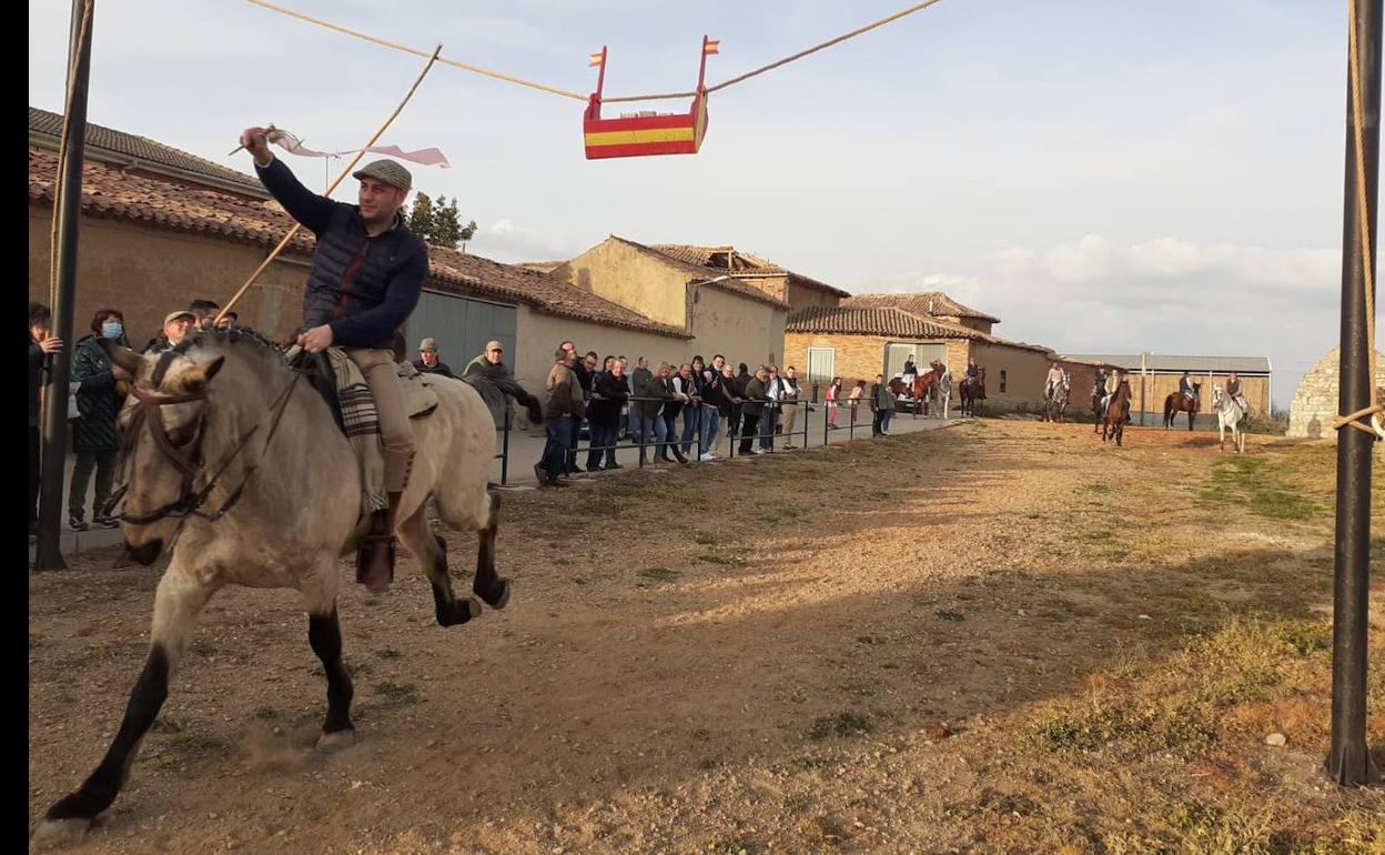 Carrera de cintas celebrada el pasado año. 