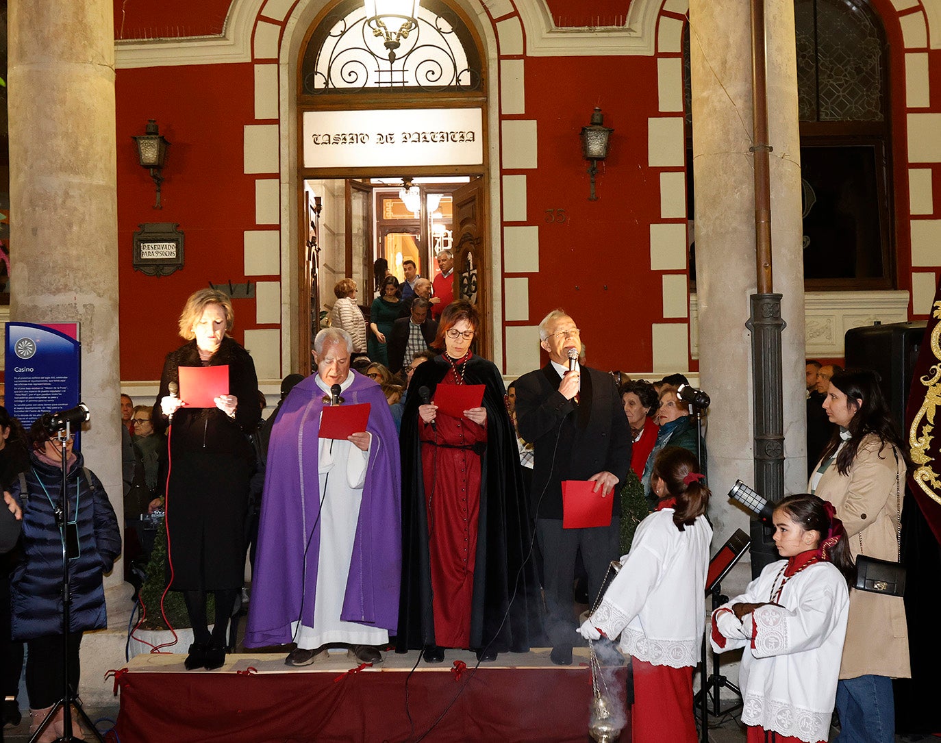 Procesión de La Sentencia en Palencia