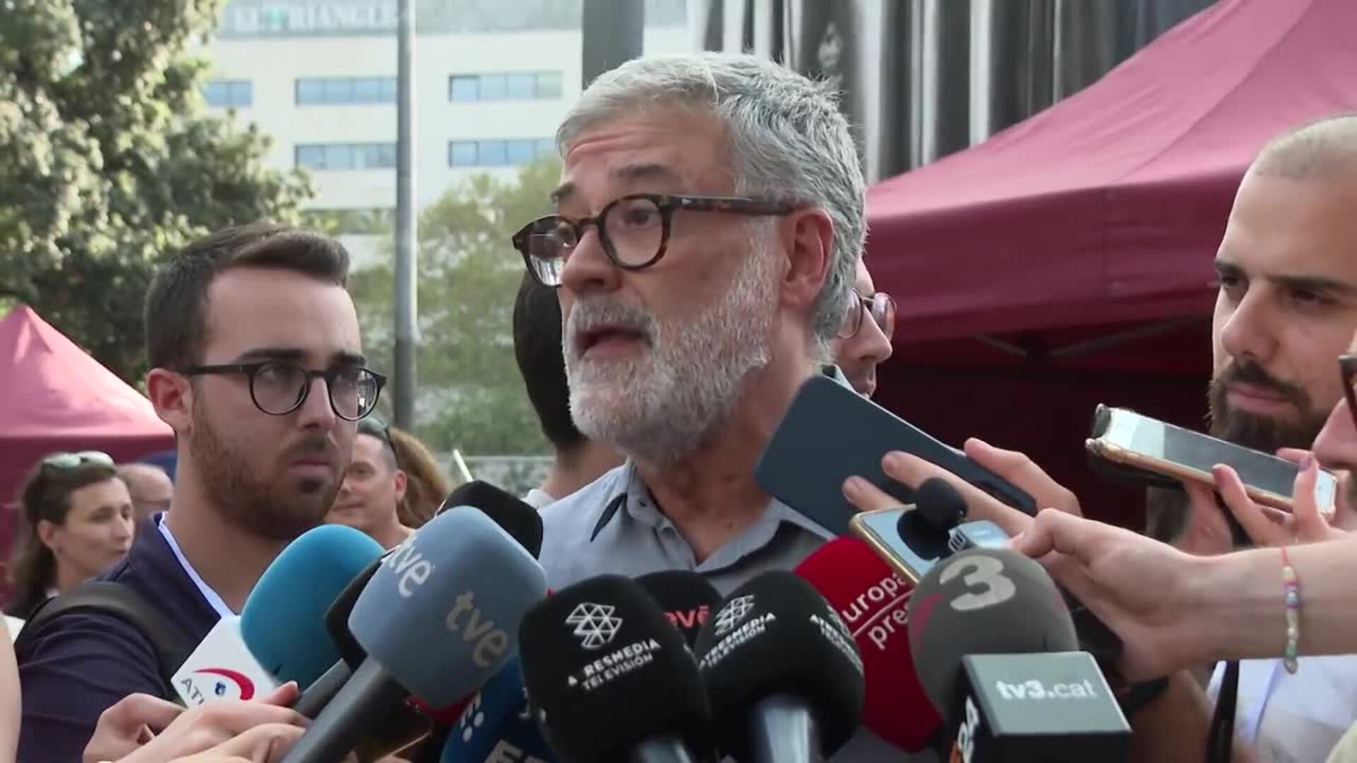 Riera (CUP) a ERC y Junts: "Es inconcebible una ley de amnistía sin la autodeterminación"