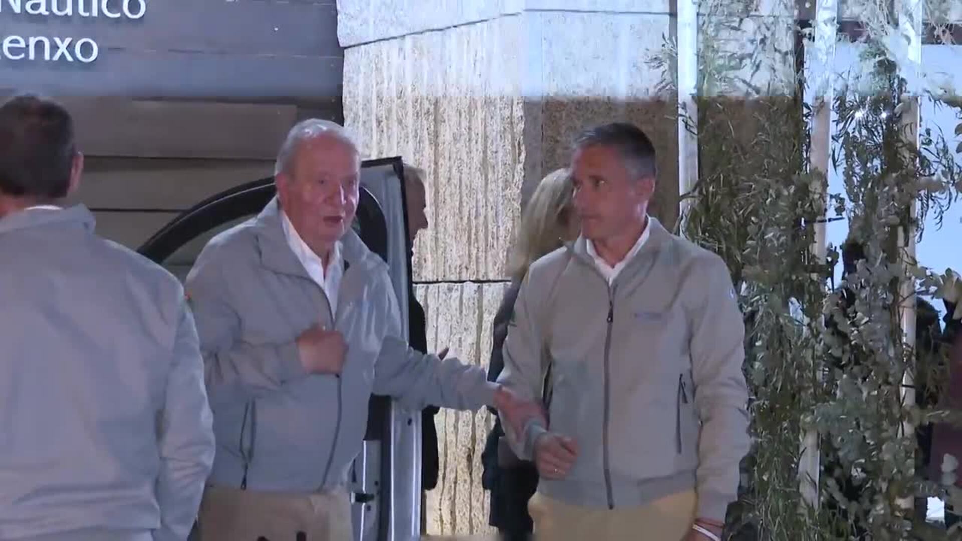 Juan Carlos I adelanta su salida de Sanxenxo (Pontevedra)