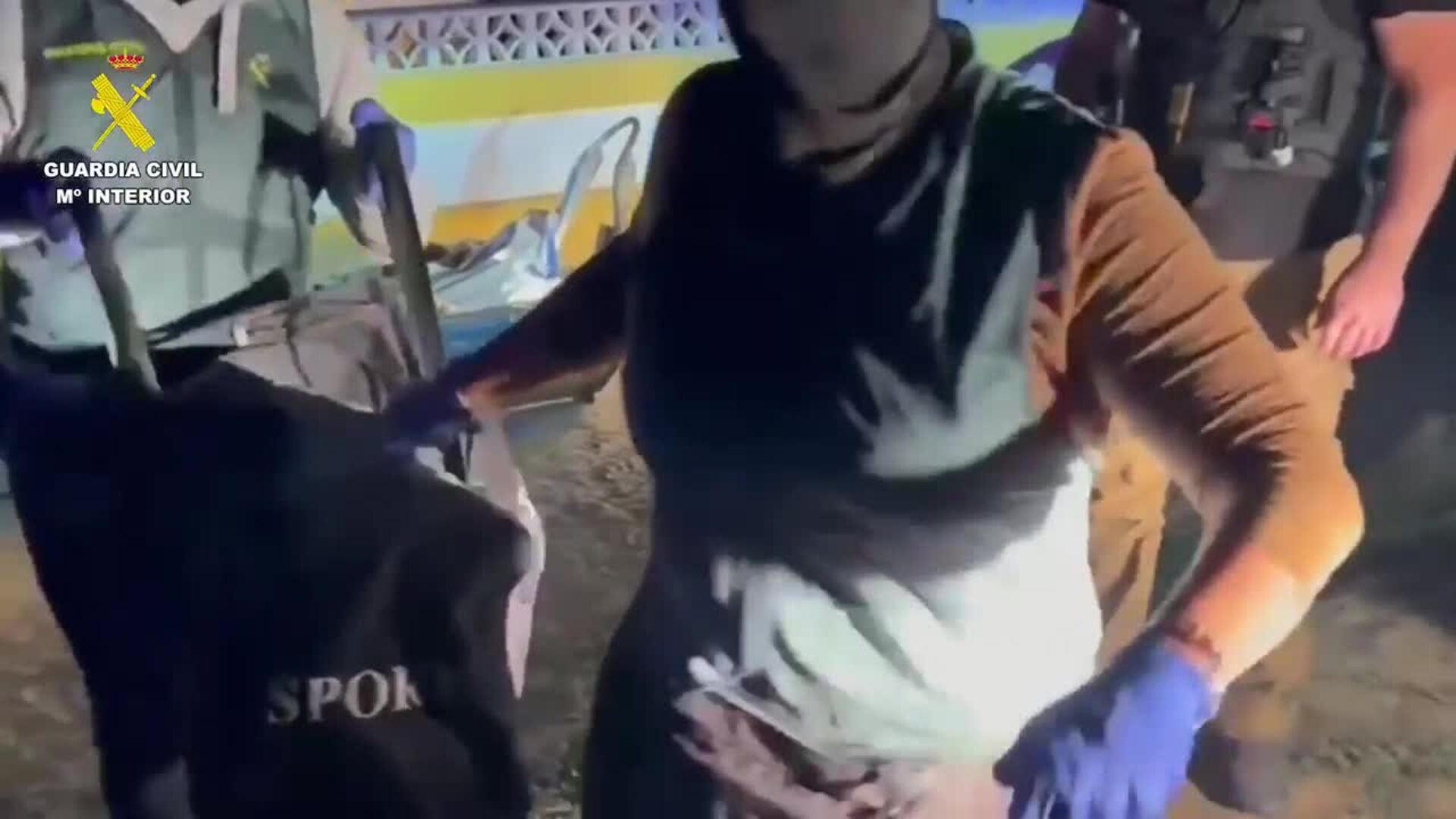 Detenidas tres personas e intervenidos 374 kilos de cocaína en Punta Umbría