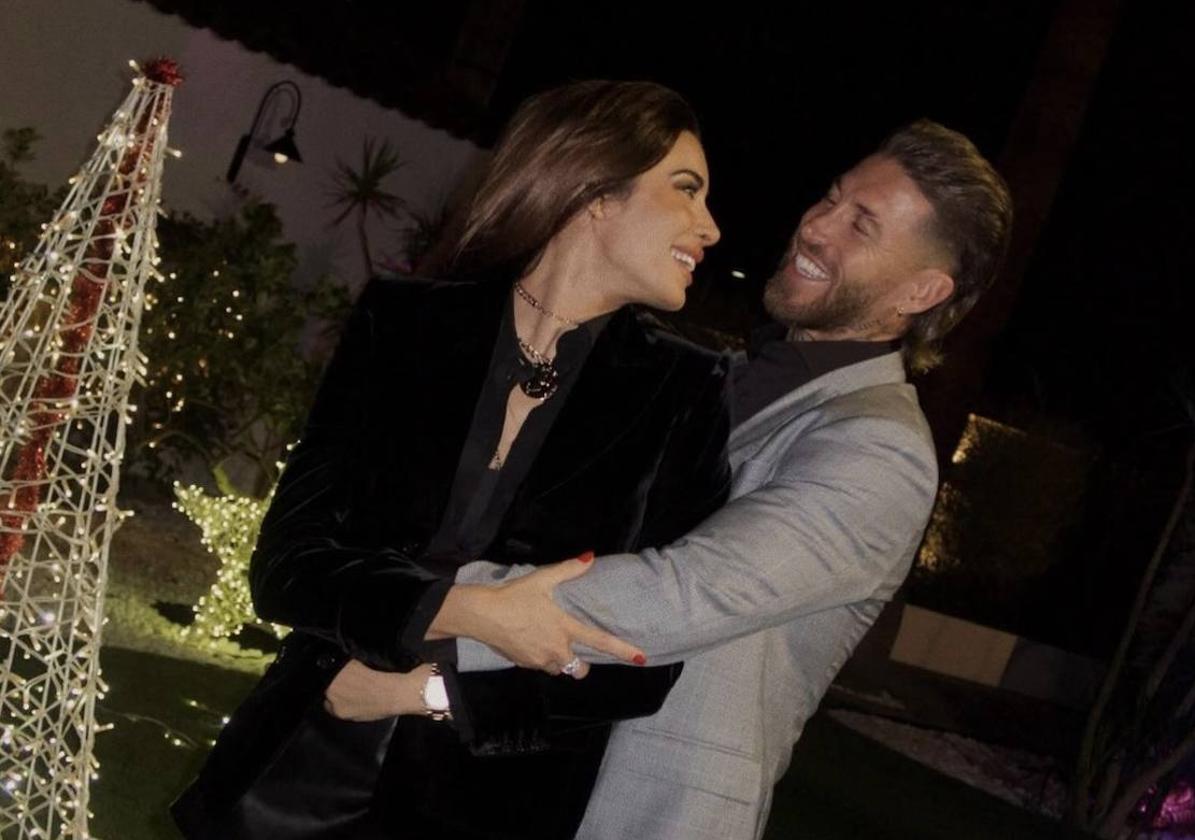 Sergio Ramos y Pilar Rubio despiden del año con felicidad.