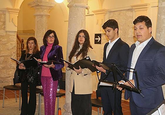 'Ensamble Piu Moso', durante el concierto de Año Nuevo.