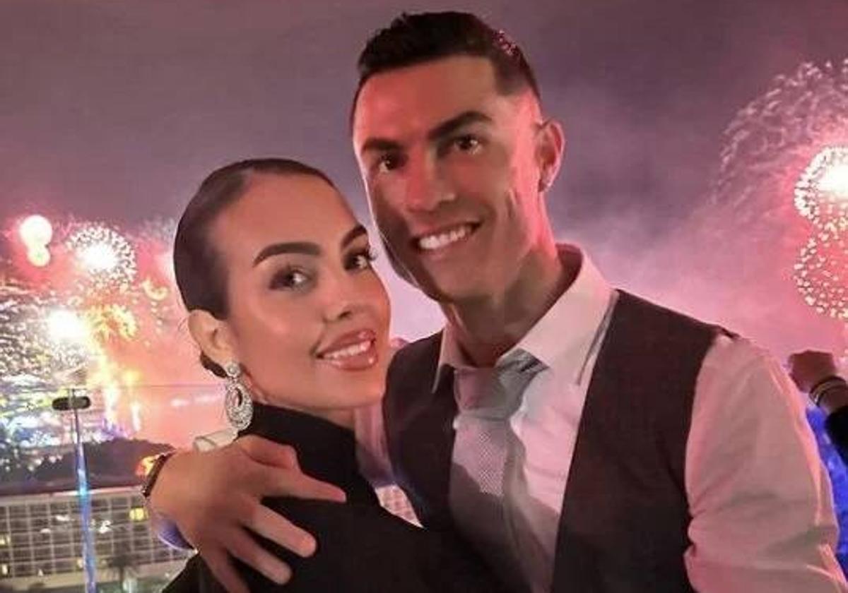 Georgina Rodríguez y Cristiano Ronaldo, en Madeira.