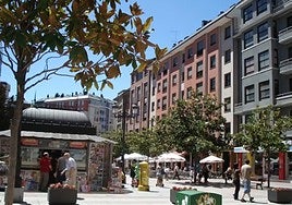 Una ambulancia de emergencias sanitarias.