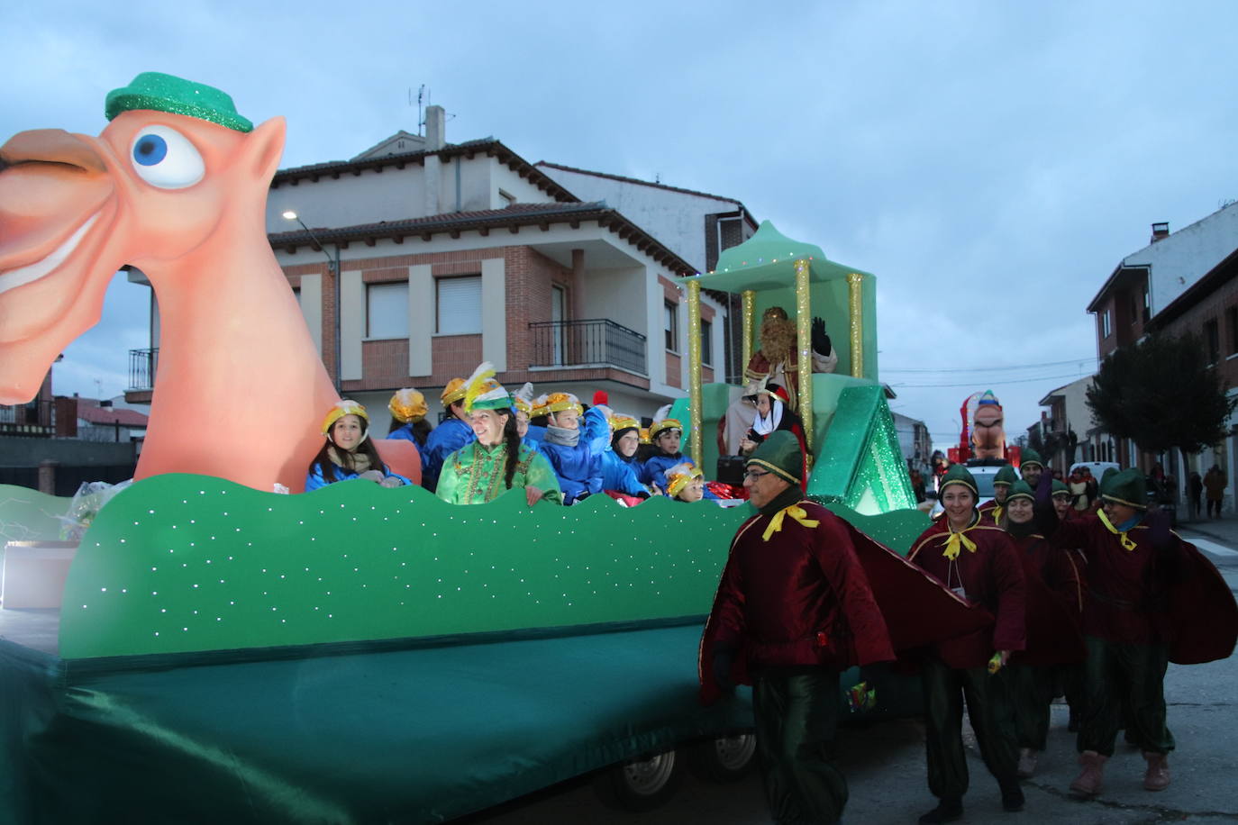 La Cabalgata de Reyes de Cuéllar, en imágenes