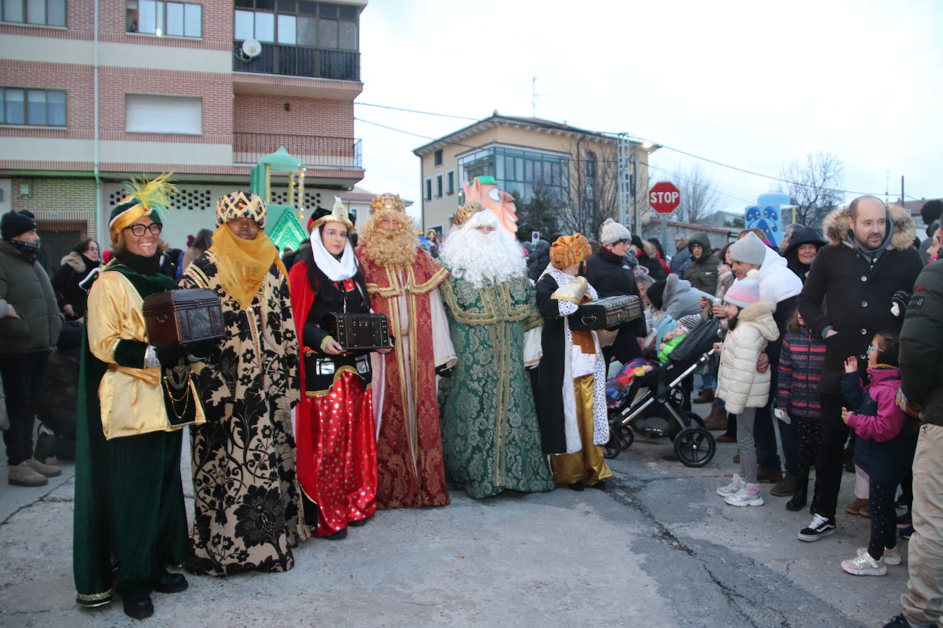 La Cabalgata de Reyes de Cuéllar, en imágenes