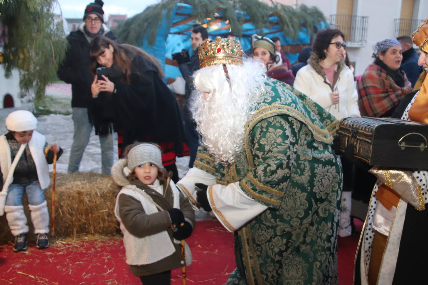 La Cabalgata de Reyes de Cuéllar, en imágenes