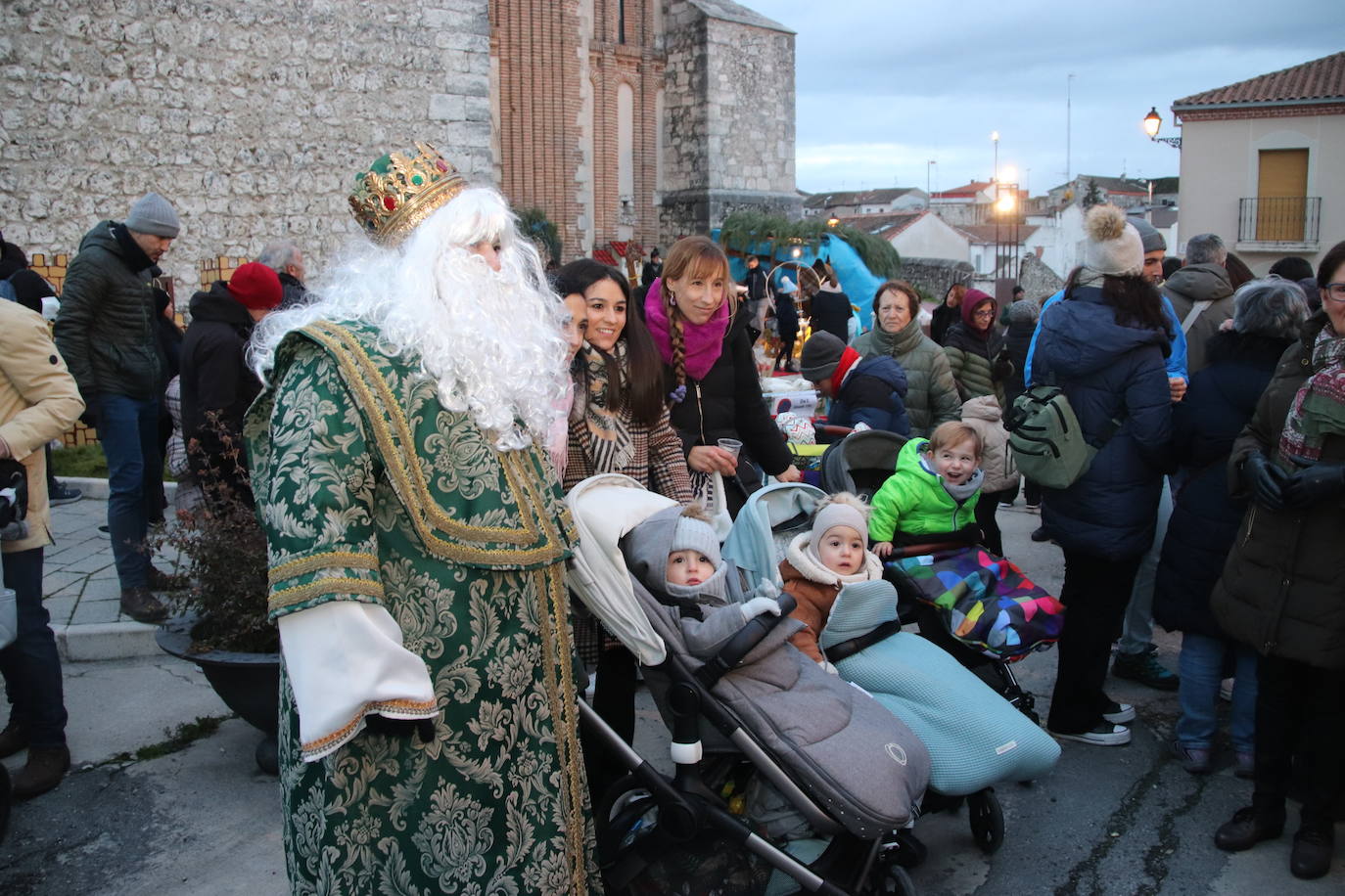 La Cabalgata de Reyes de Cuéllar, en imágenes