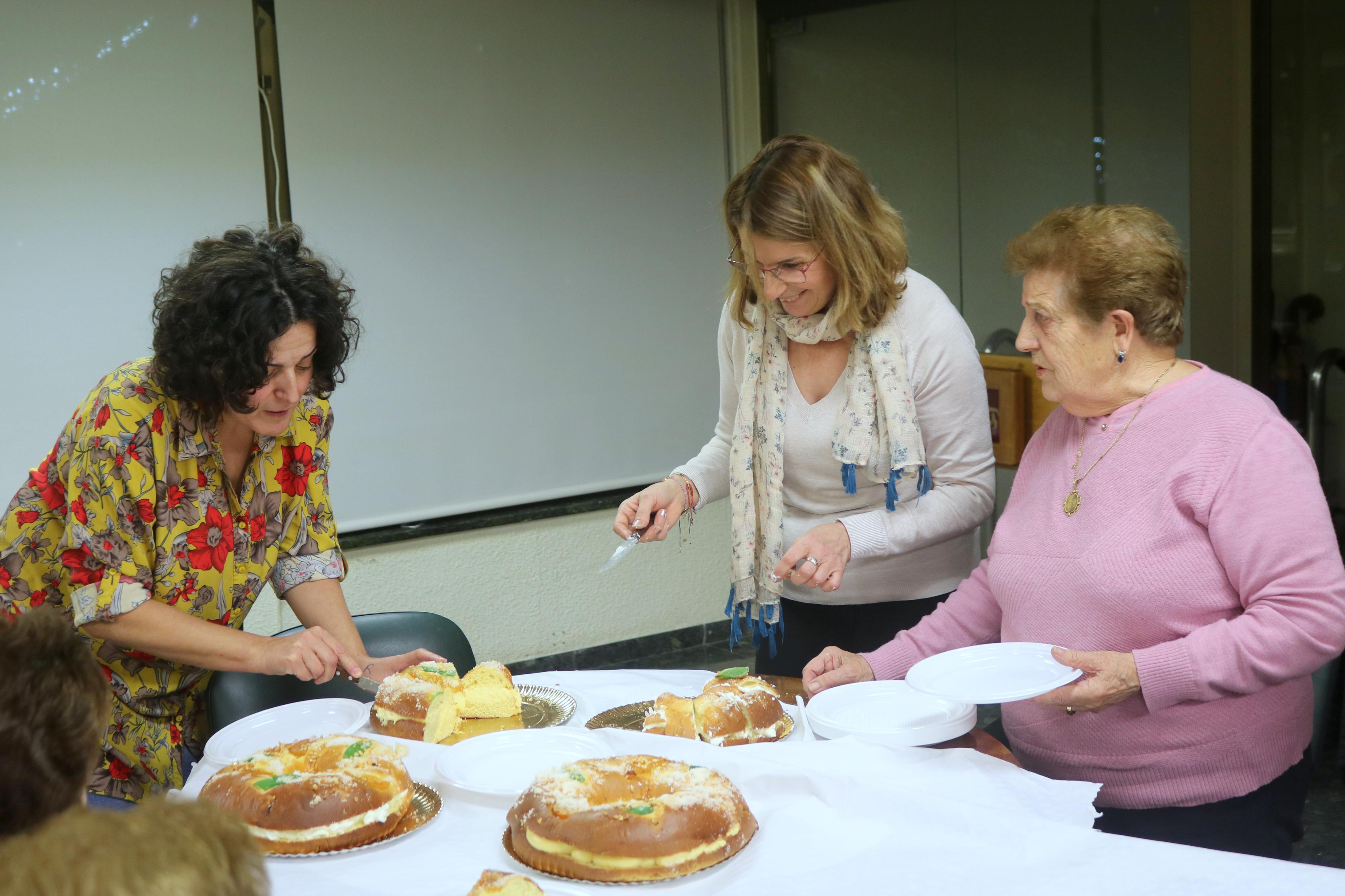 Los Jubilados de Baltanás brindan por el Nuevo Año