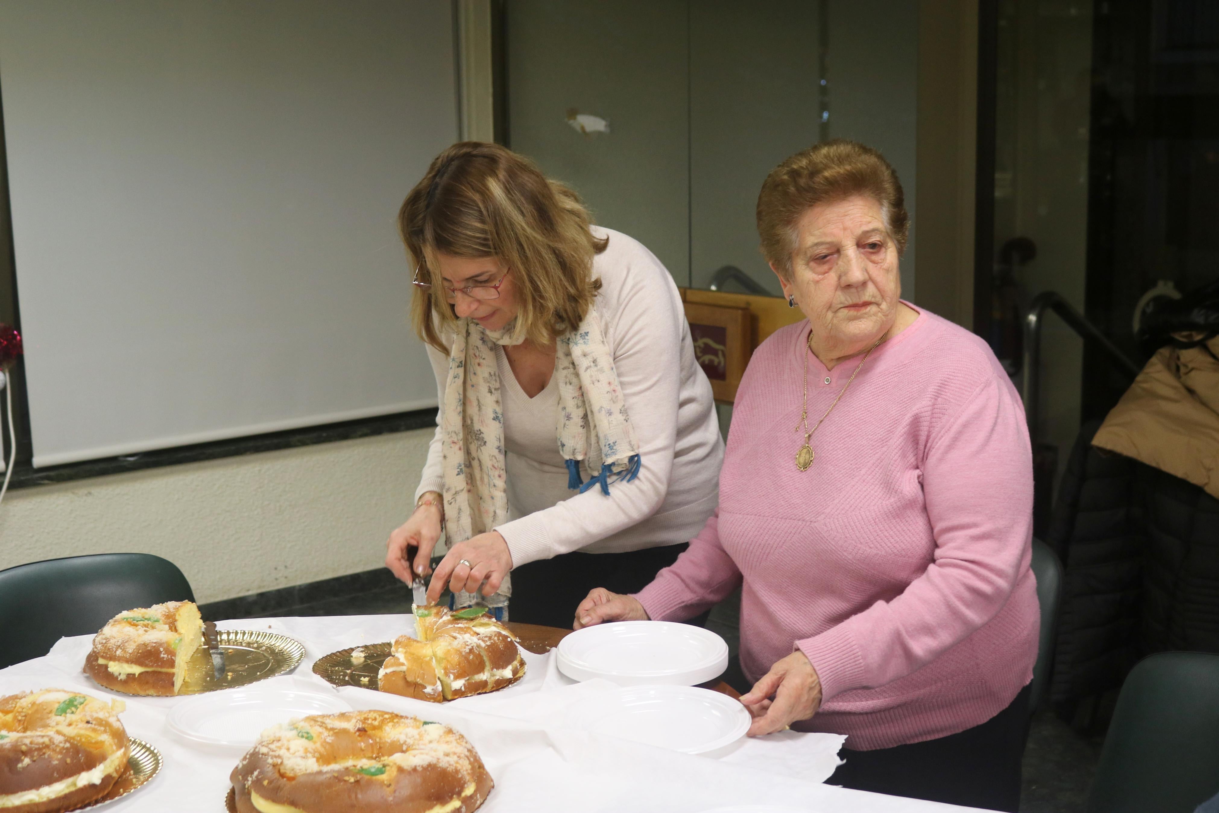 Los Jubilados de Baltanás brindan por el Nuevo Año
