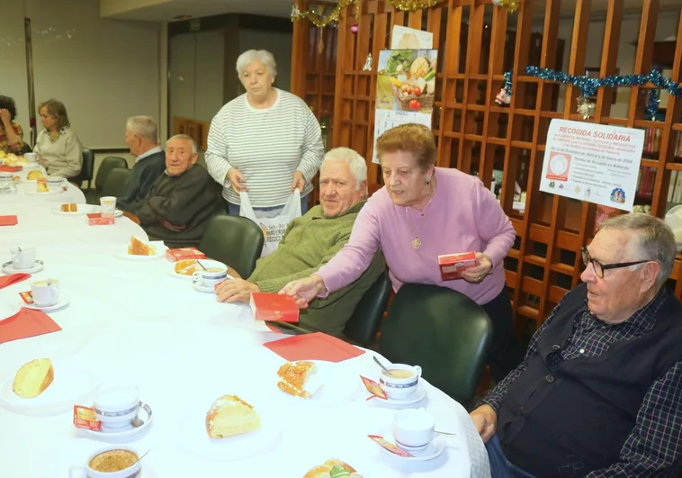 El Club de Jubilados 'San Millán' celebró su tradicional encuentro navideño