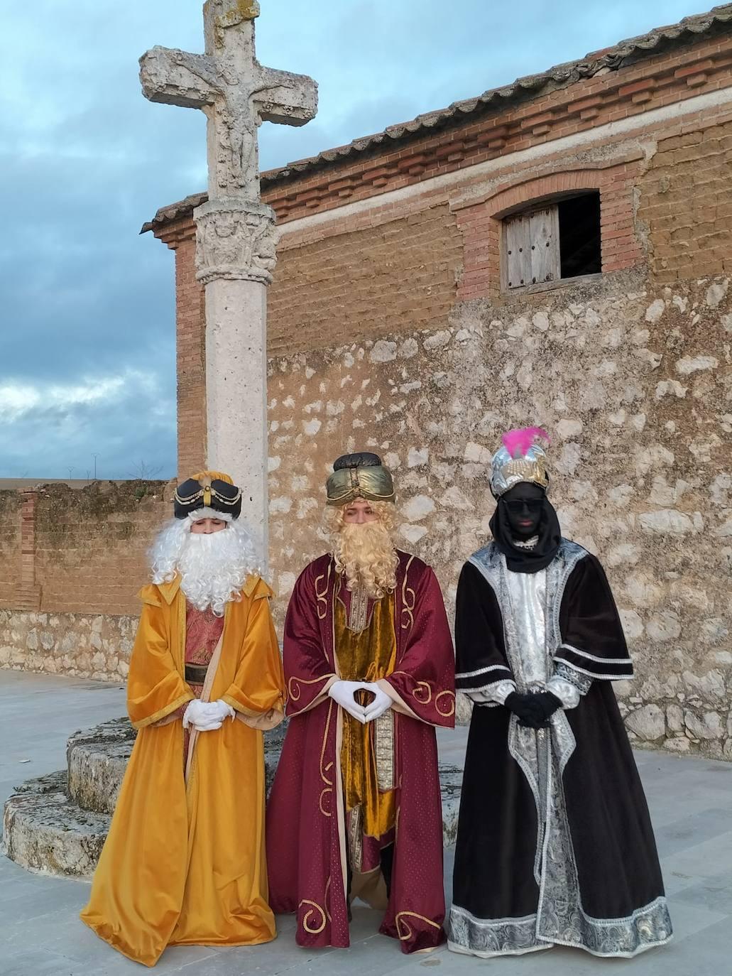 Melchor, Gaspar y Baltasar llegan a Cogeces de Íscar.