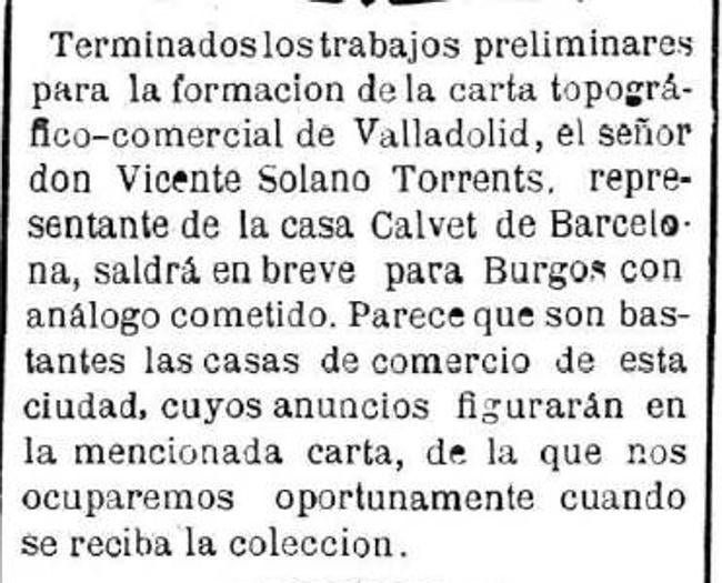 Recorte de El Norte del 23 de enero de 1881.