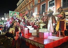 La cabalgata de los Reyes Magos en Valladolid